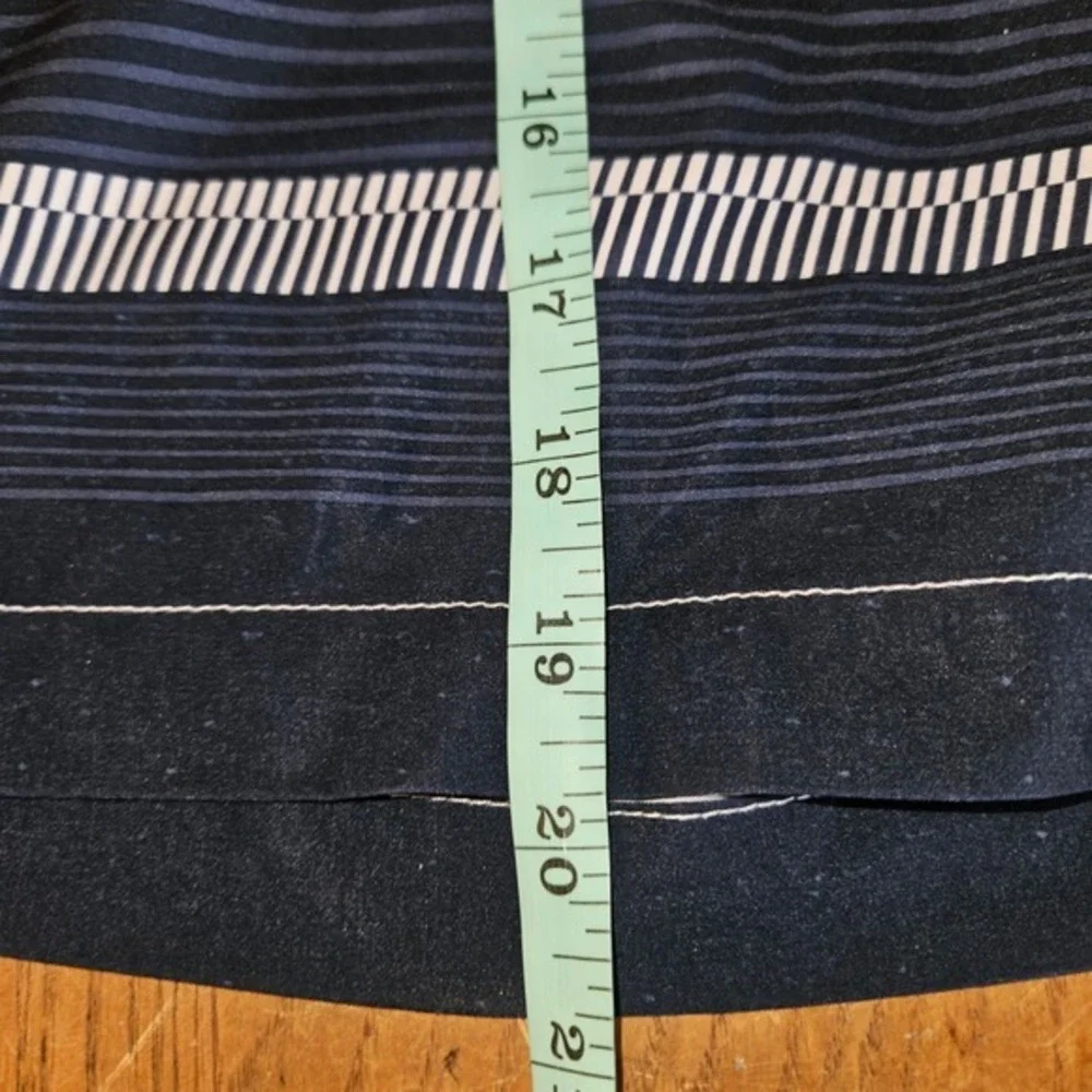 Sonoma Goods For Life Mens Striped Board Shorts Navy Red White Size Medium‎